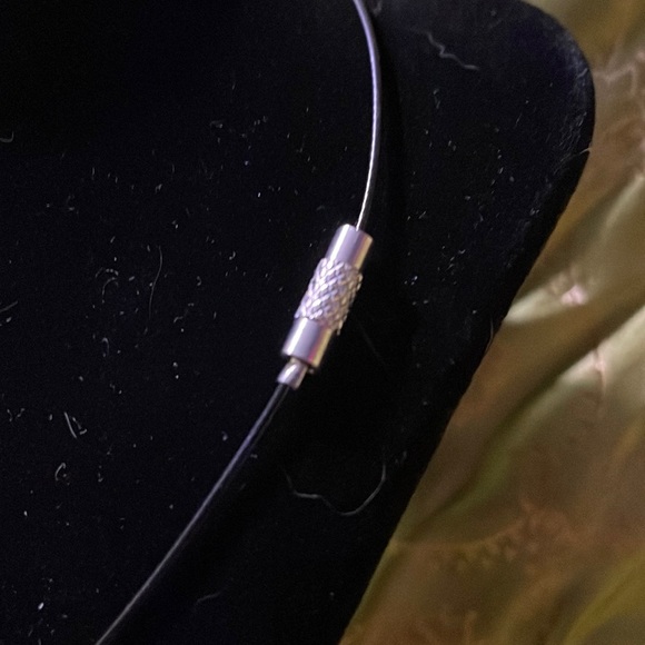 Handmade Jewelry Necklace w Upcycled Amber & real seed beads & New Glass Beads - Picture 5 of 5